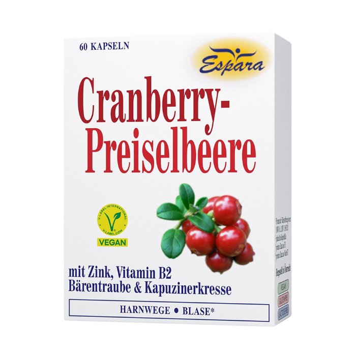 Espara Cranberry-Preiselbeere Kapseln © Espara