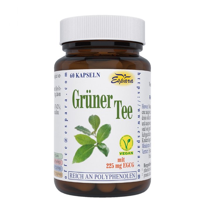Grüner Tee 60 Kps.