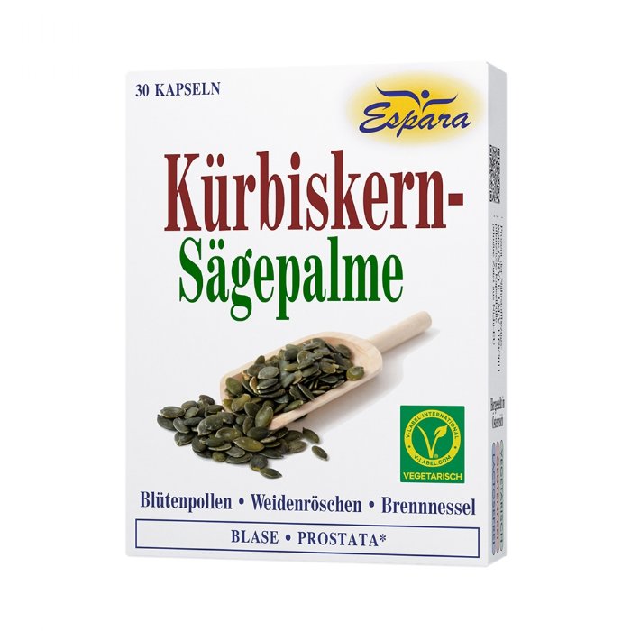 Espara Kürbiskern-Sägepalme Kapseln 30 © Espara