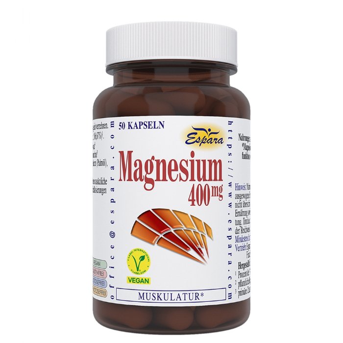 Espara Magnesium 400mg Kapseln © Espara