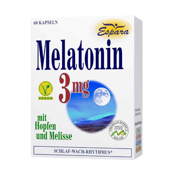Espara Melatonin 3mg Kapseln © Espara