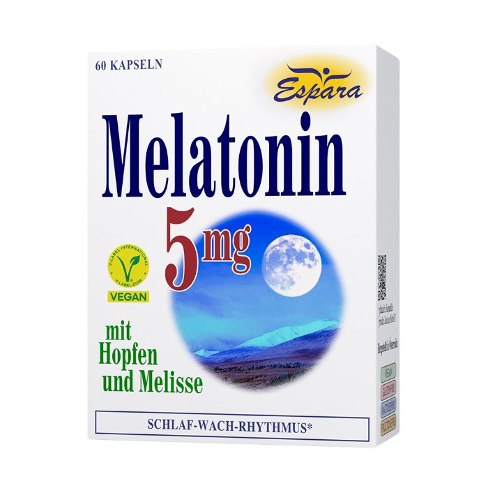 Espara Melatonin 5mg Kapseln © Espara