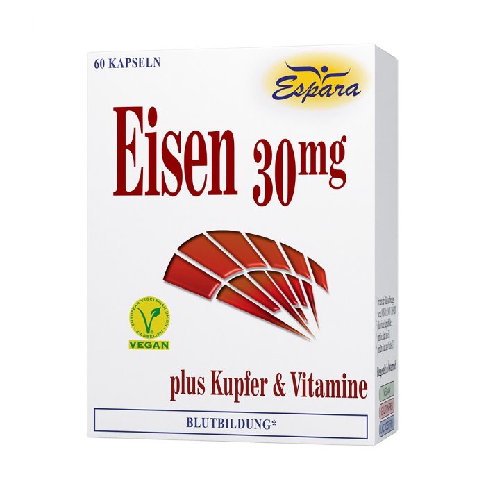 Espara Eisen 30mg Kapseln © Espara
