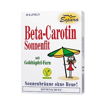 Beta-Carotin-Sonnenfit Kapseln