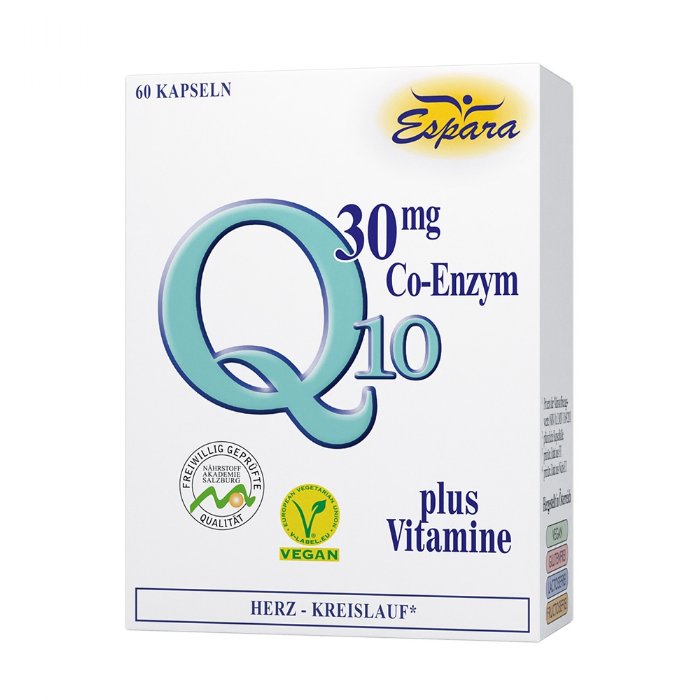 Espara Q10 30 mg Kapseln 60 © Espara
