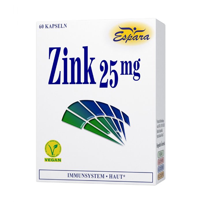 Espara Zink 25 mg Kapseln © Espara