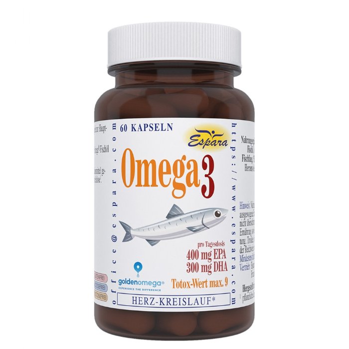 Omega-3 60 Kps. © Espara