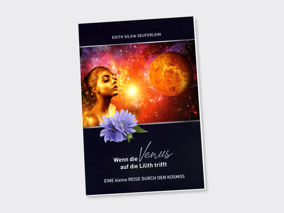 Buch "Wenn die Venus auf die Lilith trifft" mit Hintergrund © Espara
