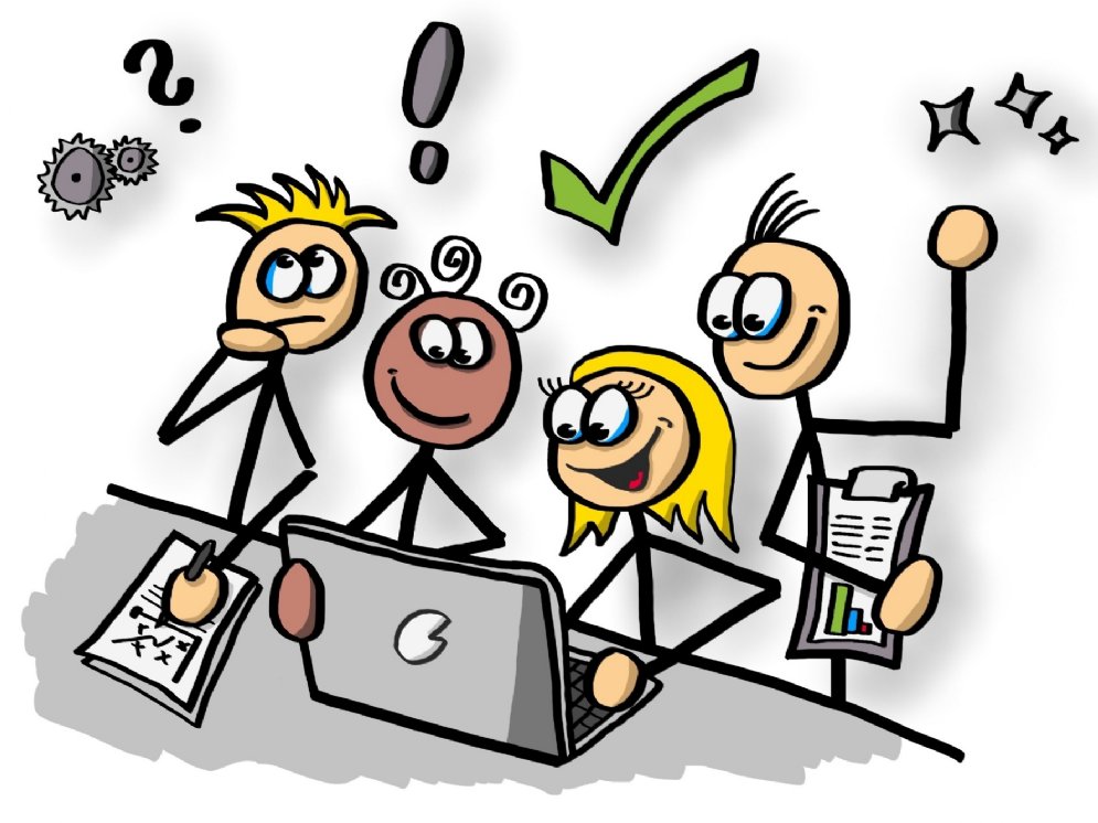 Teamwork Zeichnung © Adobe Stock