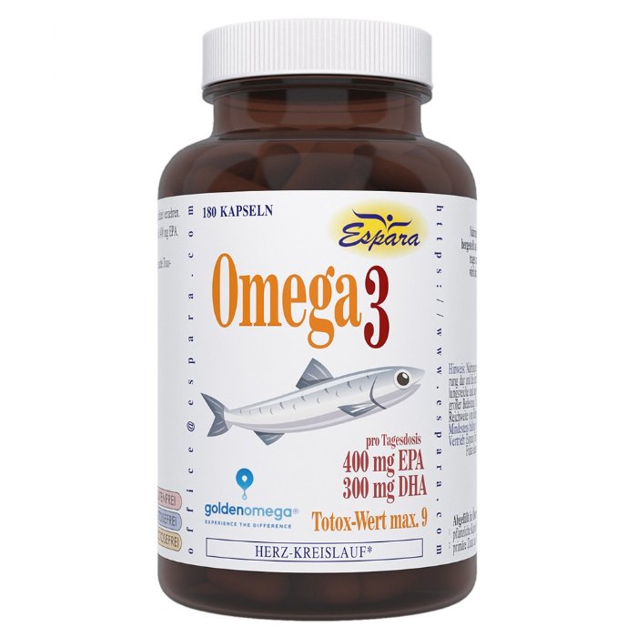 Omega-3 180 Kps. © Espara