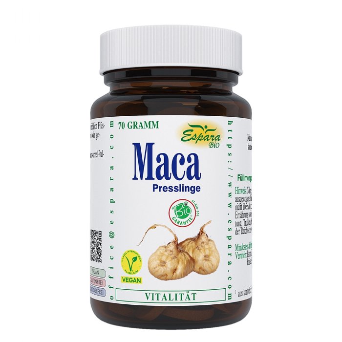 Maca BIO Presslinge © Espara