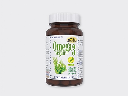 Omega-3 vegan Kapseln - jetzt noch mehr DHA und EPA