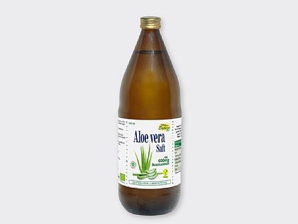 Aloe vera BIO Saft erstrahlt im neuen Design