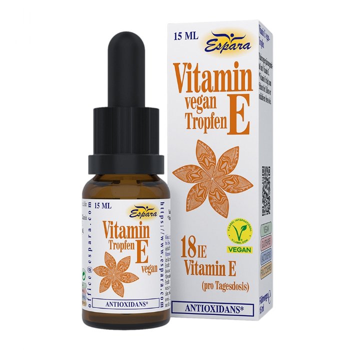 Vitamin E vegan Tropfen © Espara