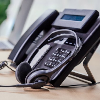 Arbeiten an der Telefonanlage