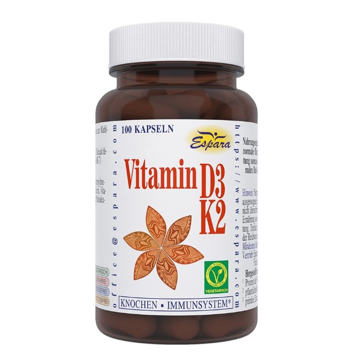 Espara Vitamin D3-K2 Kapseln © Espara